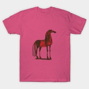 large unicorn with a small horn T-Shirt